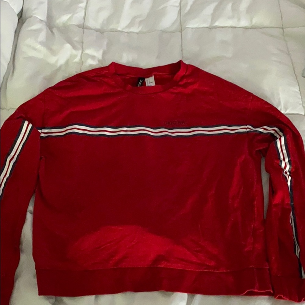 Red Long sleeve H&M shirt